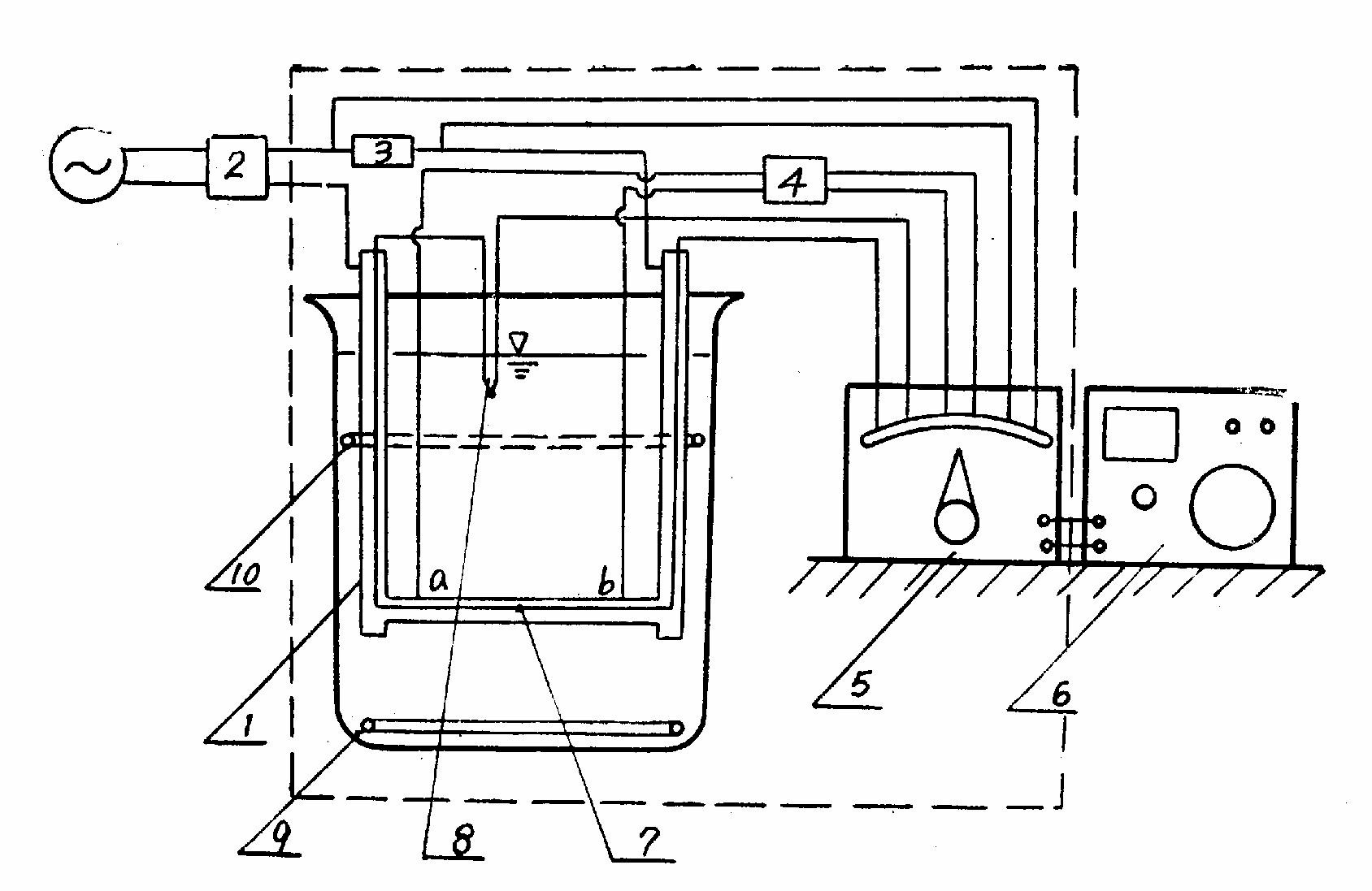 大容器内水沸腾放热试验装置简图 大容器内水沸腾放热试验装置简图