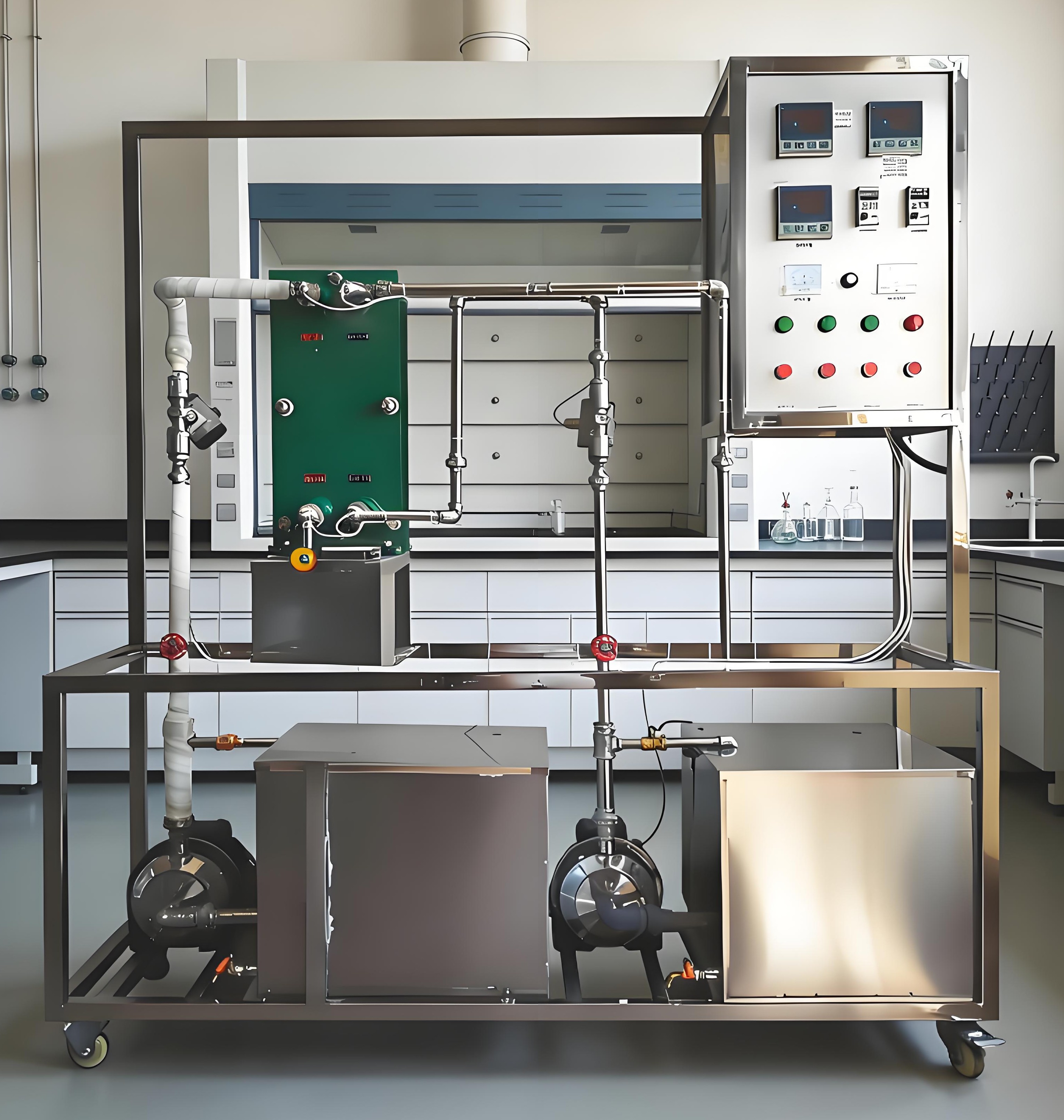 KH-HG15液-液列板式换热实验装置 KH-HG15液-液列板式换热实验装置