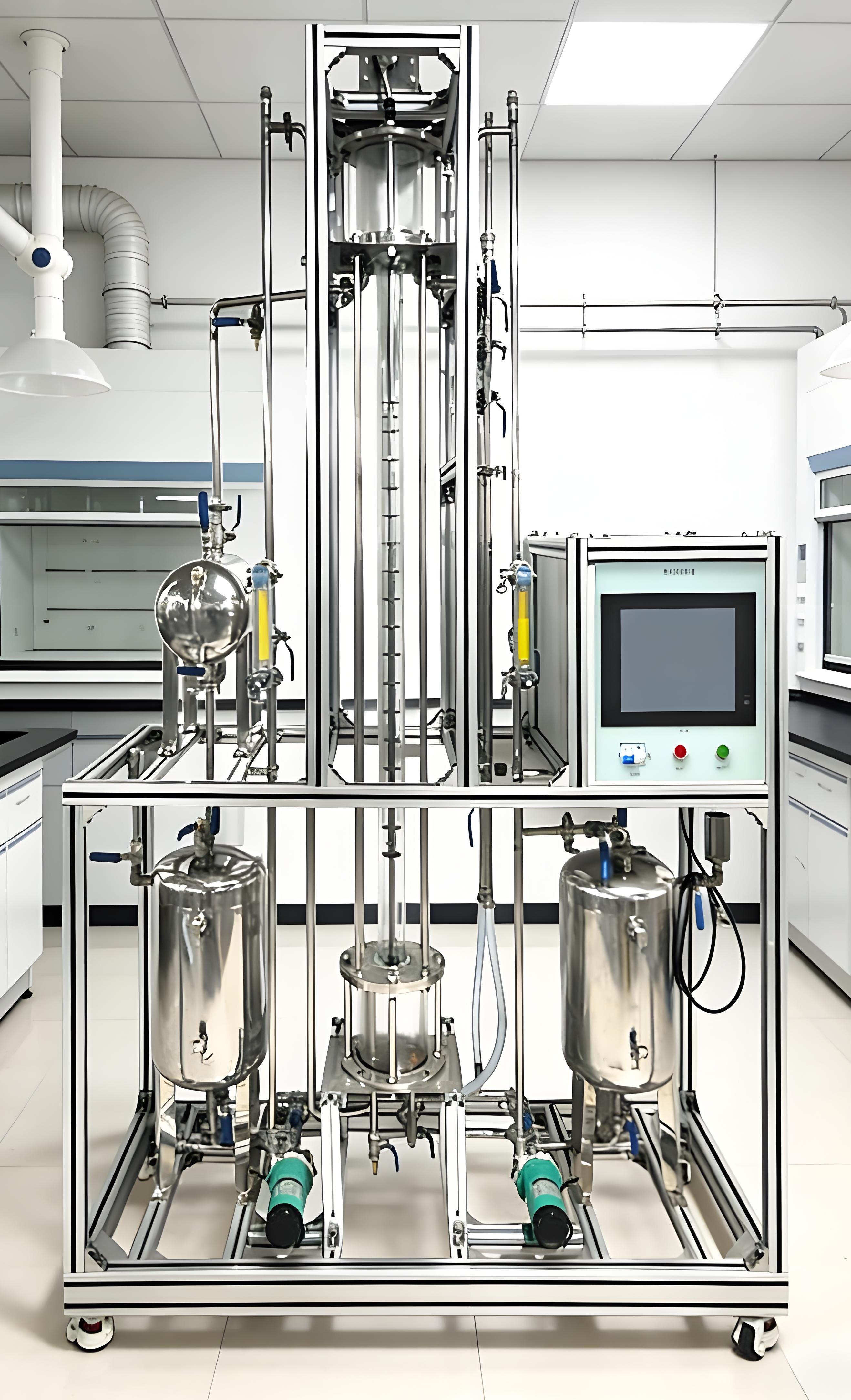 KH-HG124振动筛板萃取实验装置 KH-HG124振动筛板萃取实验装置