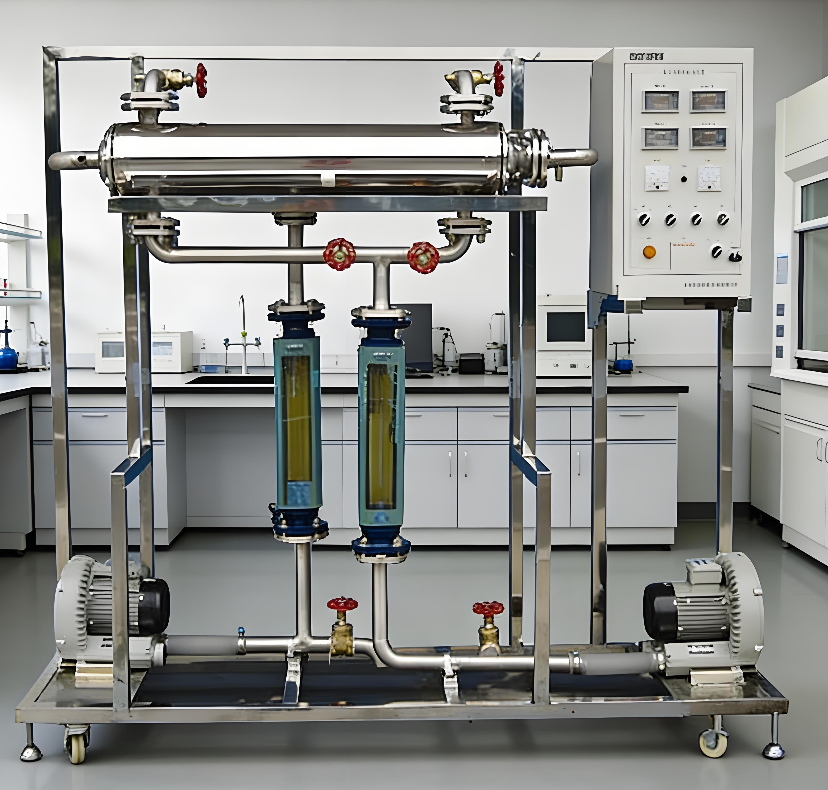 KH-HG14气-气列管换热实验装置 KH-HG14气-气列管换热实验装置