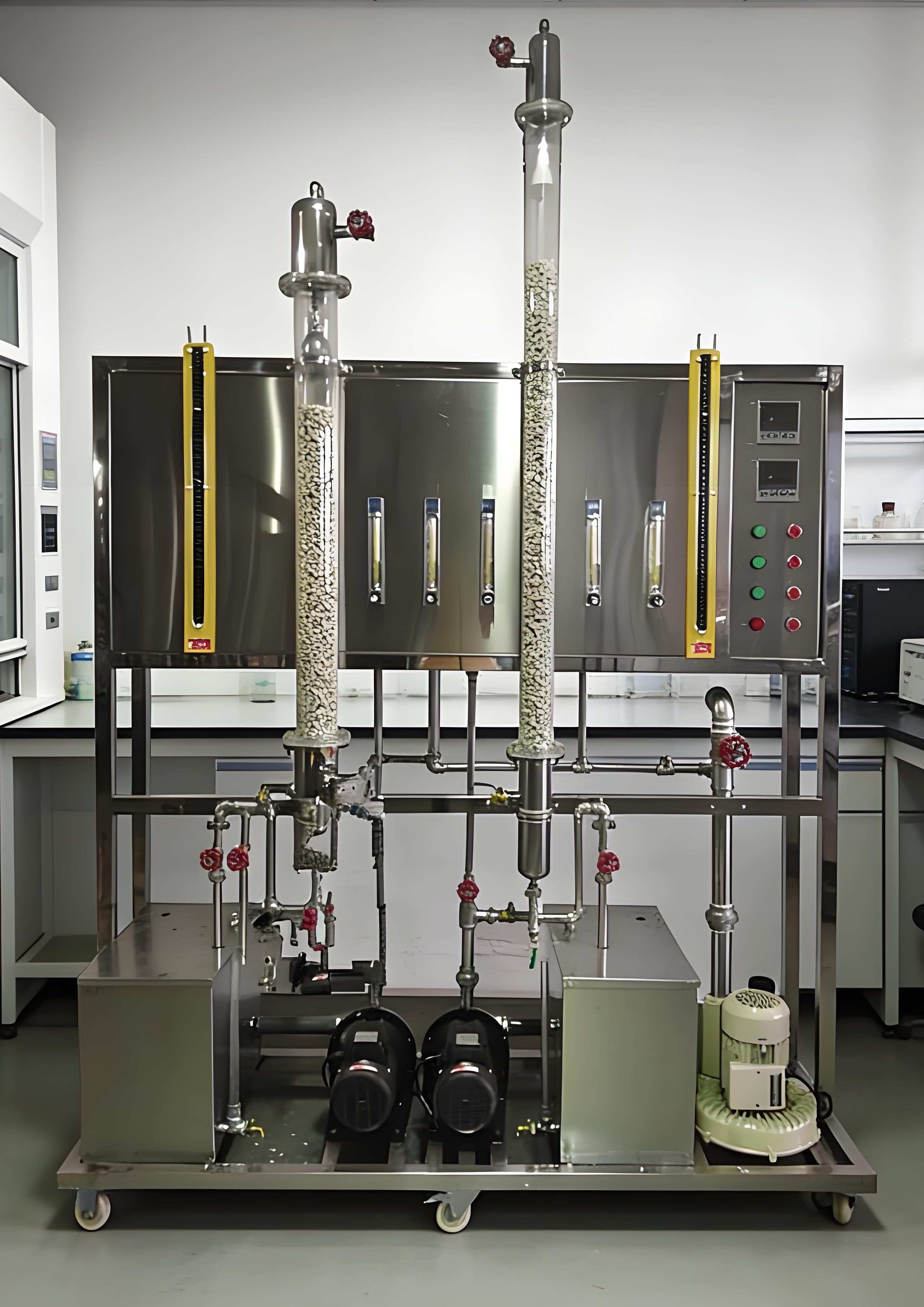 KH-HG11二氧化碳吸收与解析实验装置 KH-HG11二氧化碳吸收与解析实验装置