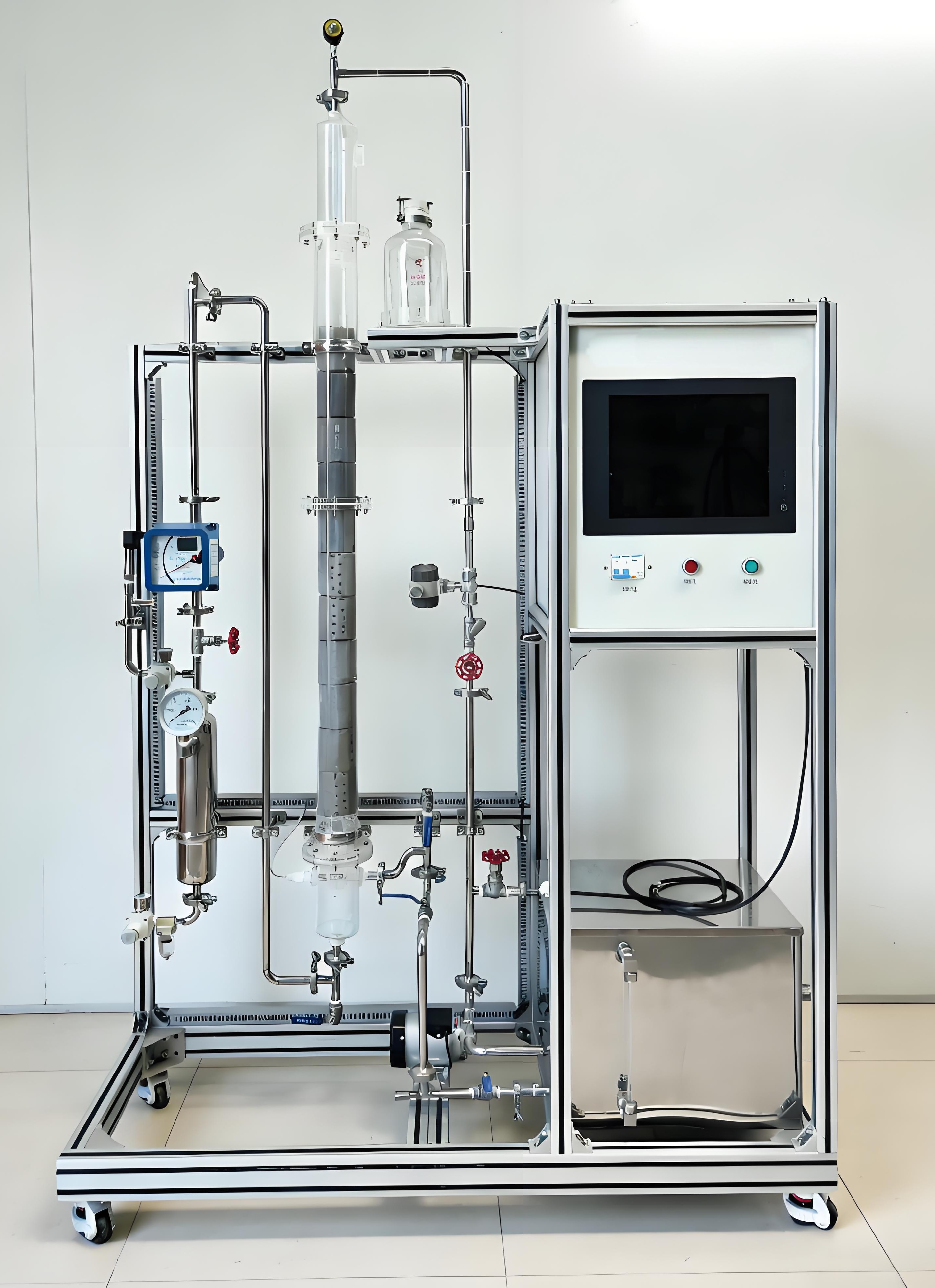 KH-HC35填料塔轴向返混性能测定装置 KH-HC35填料塔轴向返混性能测定装置