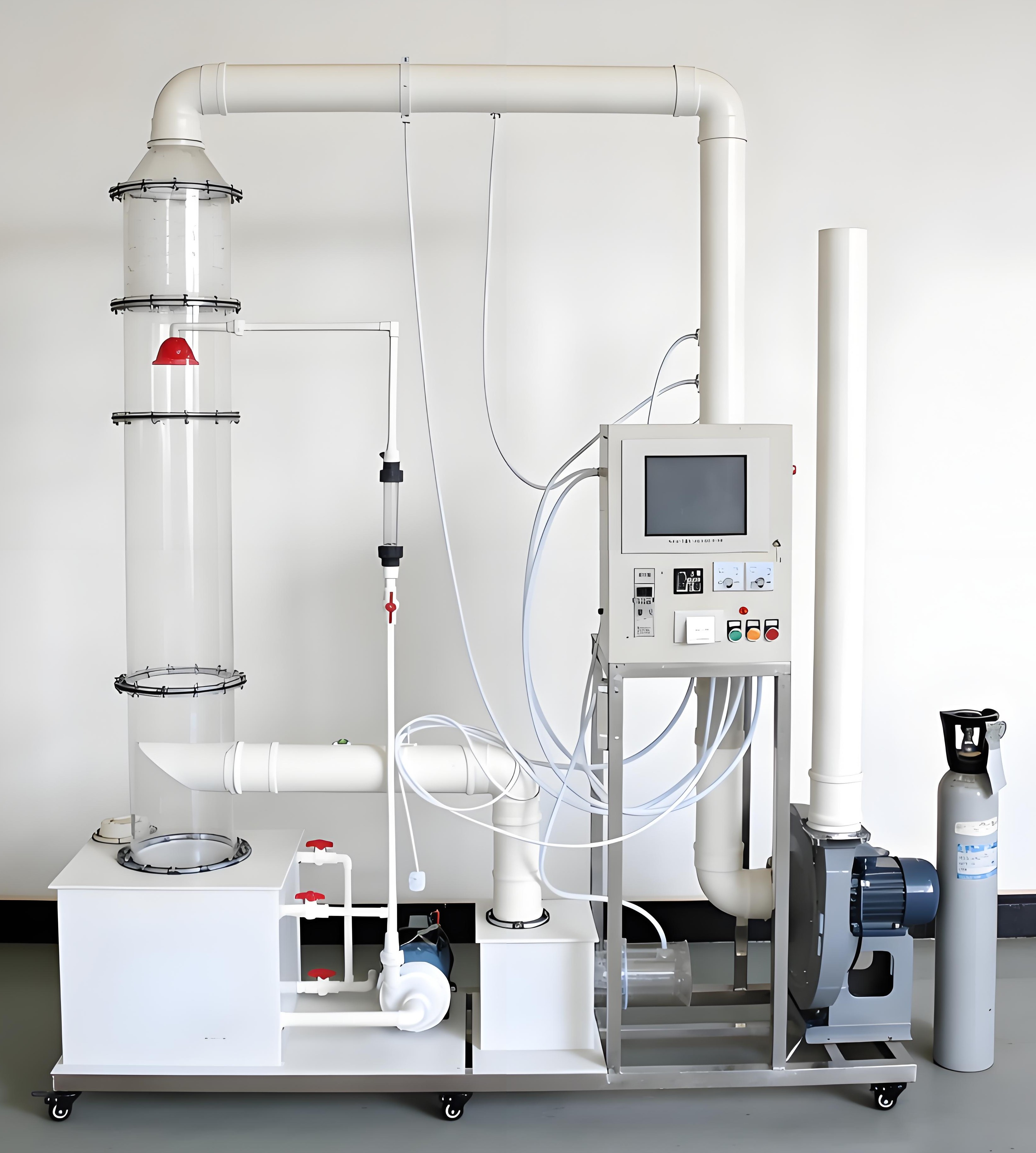 KH-HJ04旋流板塔气体吸收实验装置 KH-HJ04旋流板塔气体吸收实验装置